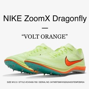 Nike ZoomX Dragonfly Spikes | Track Racing Flats | M12.5 CV0400-700 | NWT No Lid